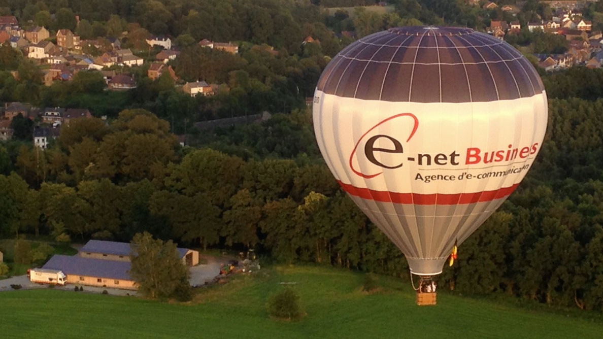 Une montgolfière pour un événement d’entreprise